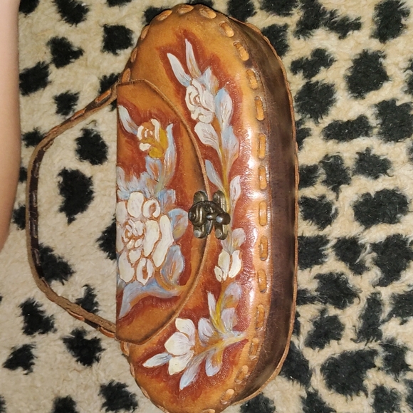Original leather hand purse - Picture 1 of 2
